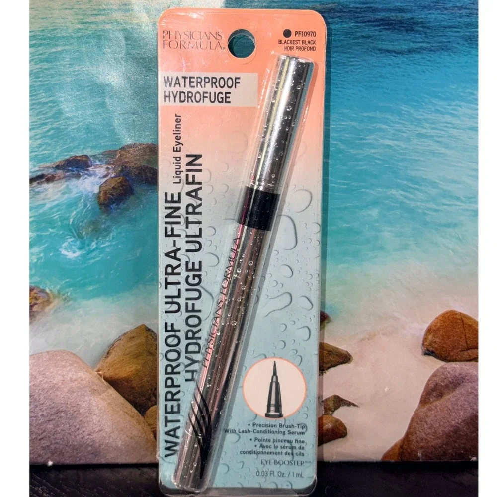 Physicians Formula Eye Booster Waterproof Liquid Eyeliner Blackest Black PF10970